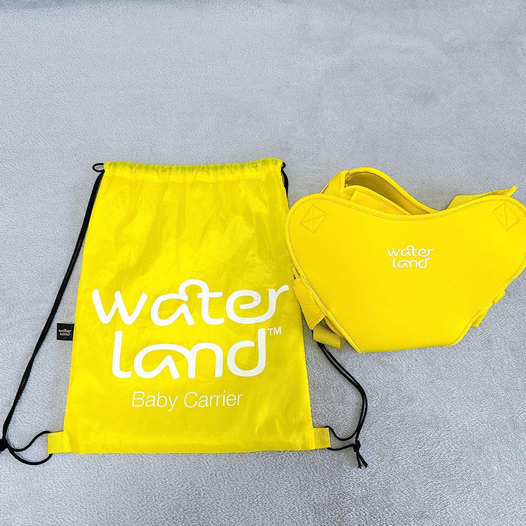 water land 抱っこ紐 イエロー 水陸両用 スイミング プール
