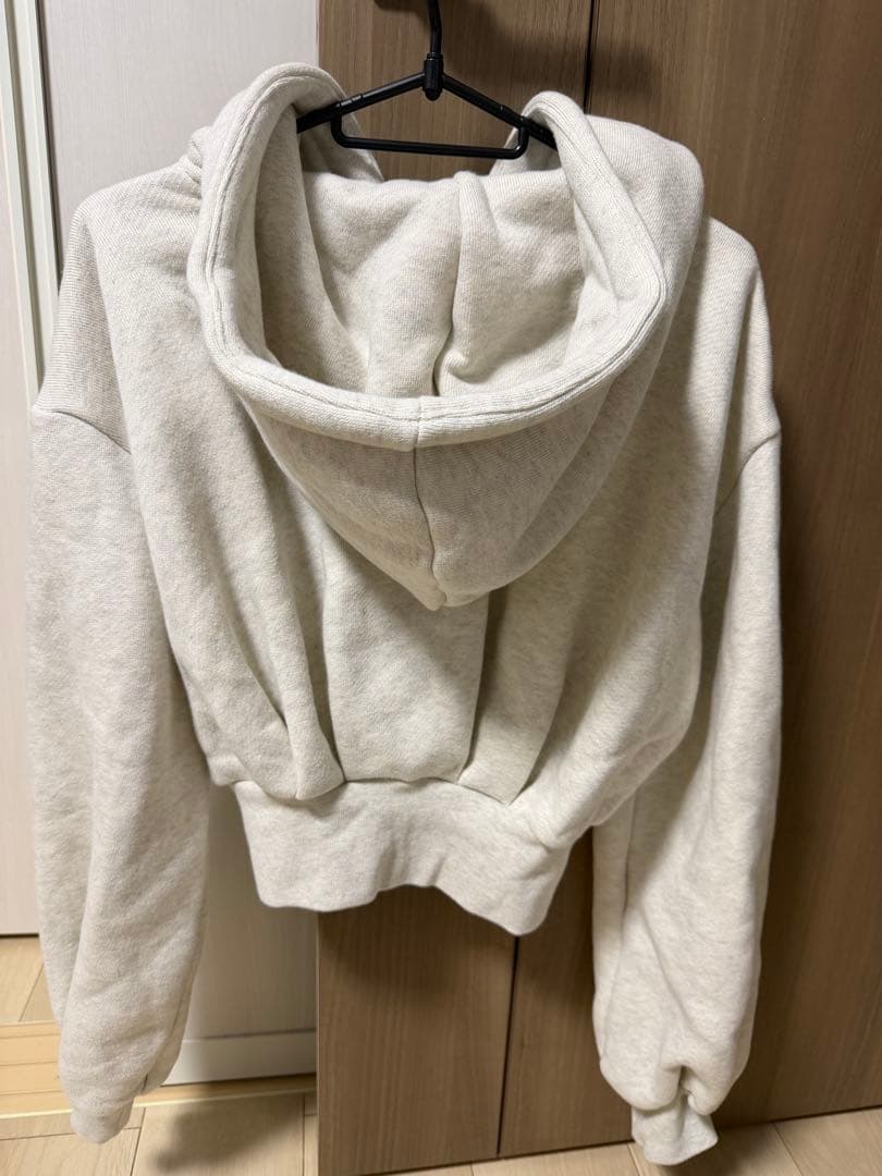 【JIMWAG ジムワッグ】Newtro ショートフーディ オートミール