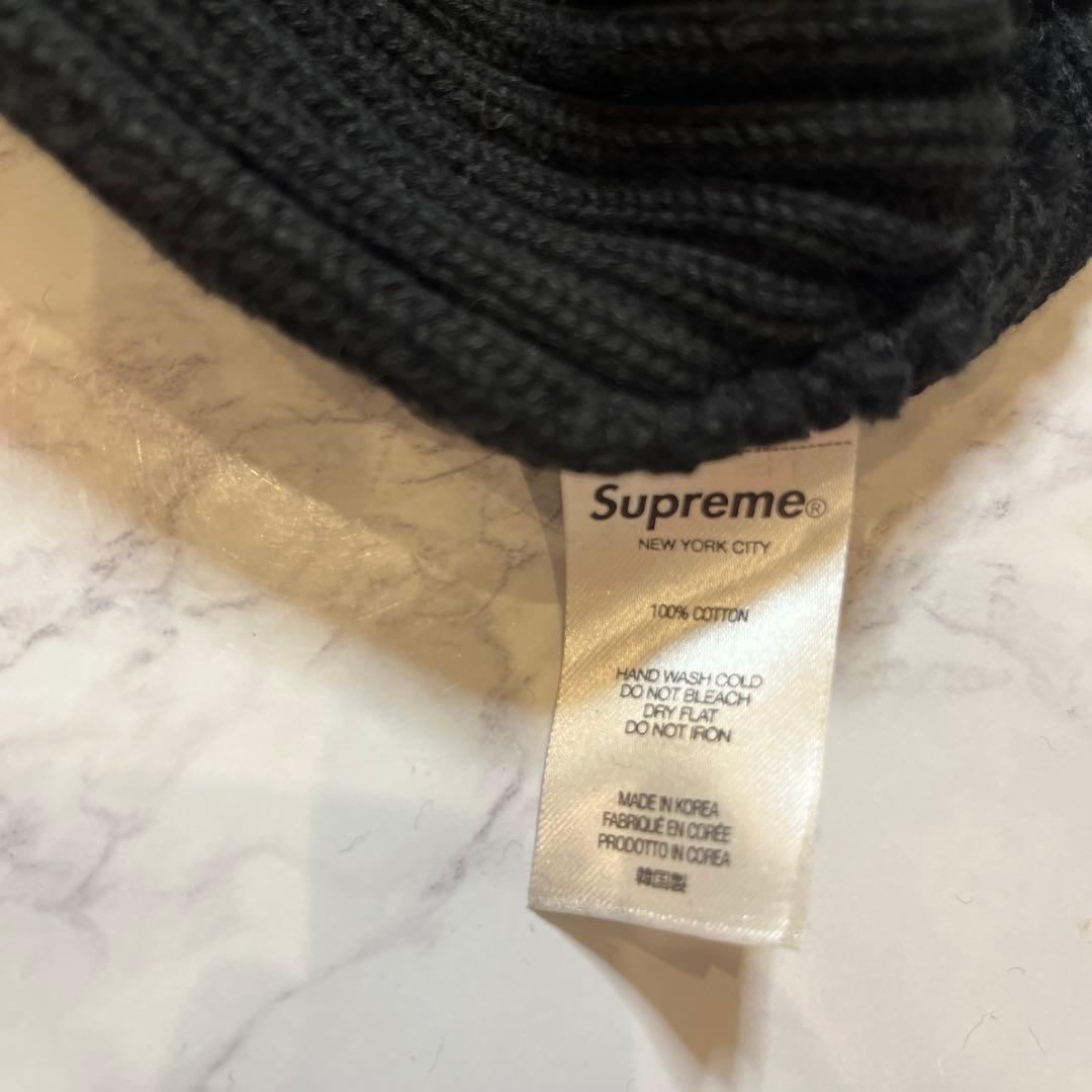 帽子 Supreme 25SS Overdyed Beanie Black
