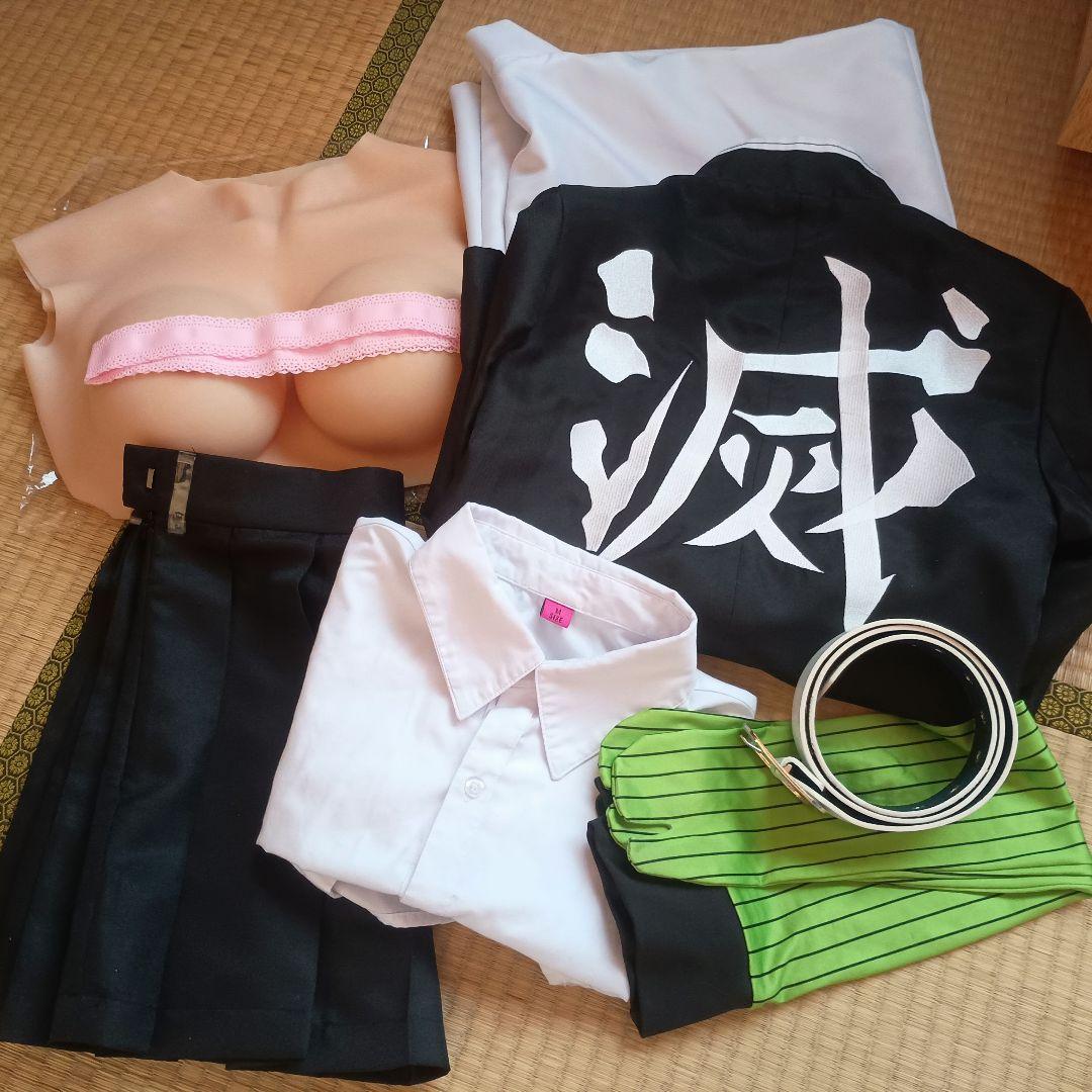 きめつ　甘露寺蜜璃　コスプレ　セット　まとめ　Мサイズ　鬼滅の刃