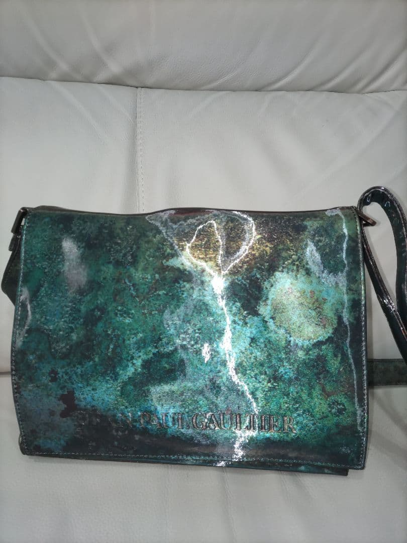 Jean Paul Gaultier メタリックショルダーバッグ