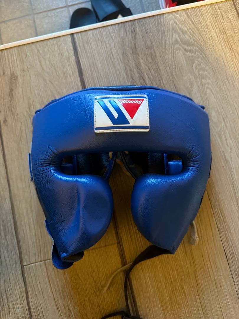 Winning 青 ヘッドギア