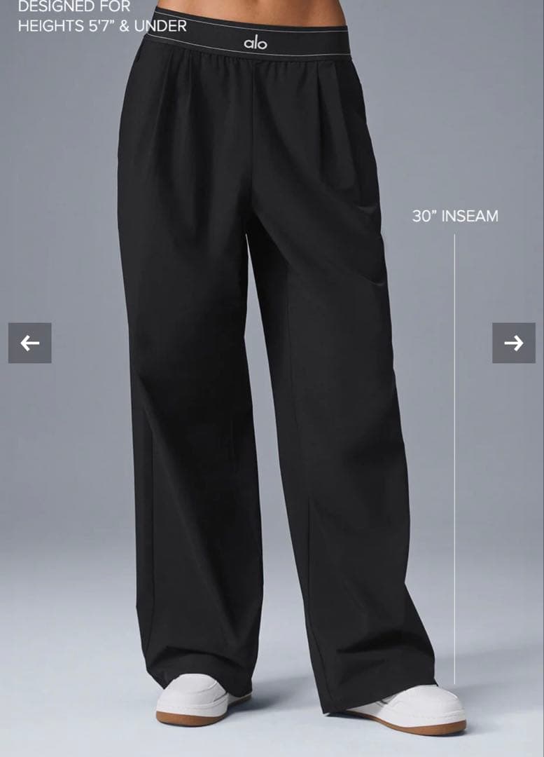 alo yoga Suit Up トラウザー（レギュラー） XXS