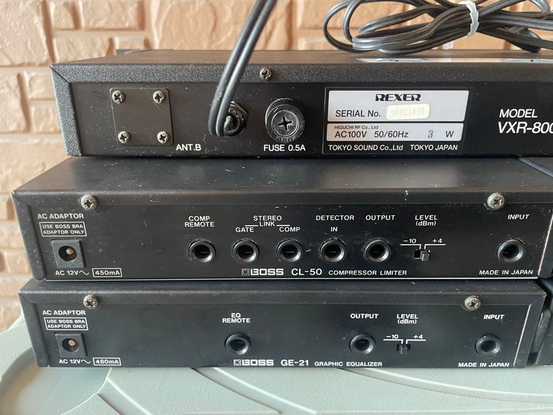 BOSS PRO EH-50、CL-50、GE-21、NS-50