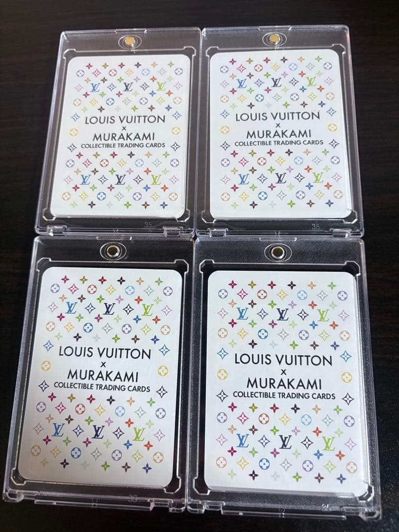 ヒ*ル様 村上隆×LOUIS VUITTON VIP限定トレカ　モノグラム4枚セ