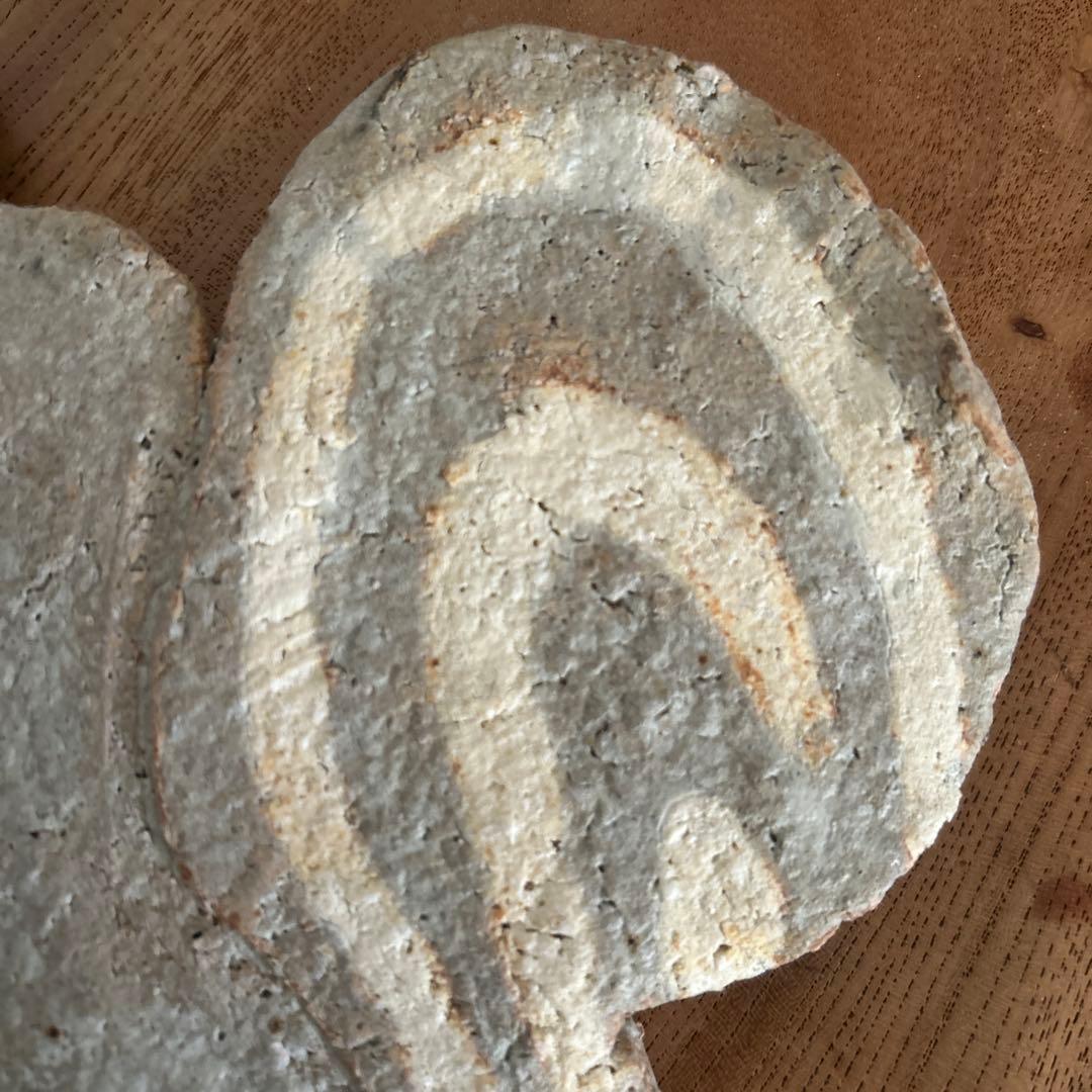 前川幸市　リス　陶板　レア