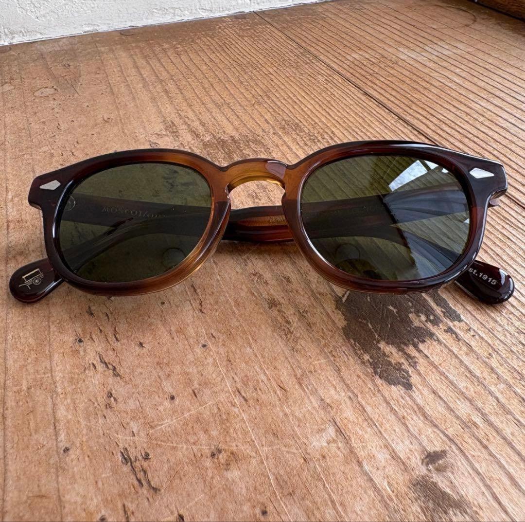 MOSCOT LEMTOSH レムトッシュ サングラス 46 Tobacco