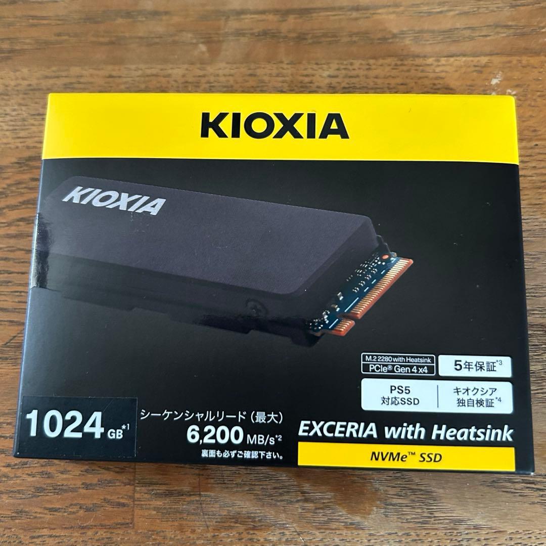 キオクシア　KIOXIA EXCERIA 1024GB NVMe SSD