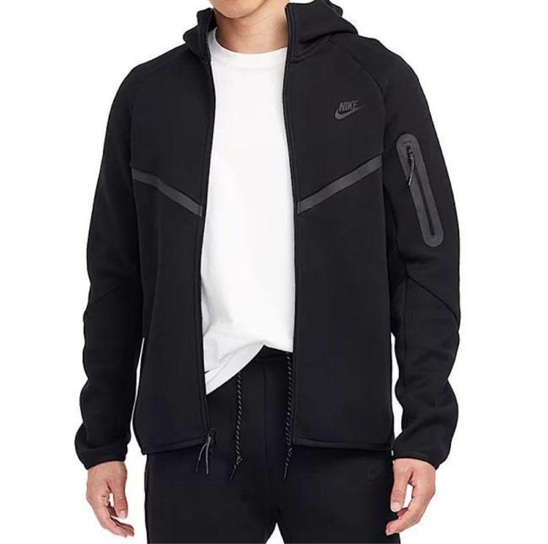 【最終値下げ】【試着のみ】Nike ブラック フルジップフーディ