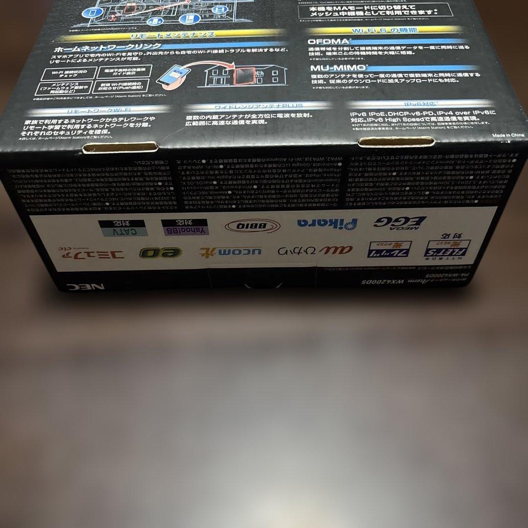 NEC Aterm PA-WX4200D5 Wi-Fi 6対応 高性能ルーター