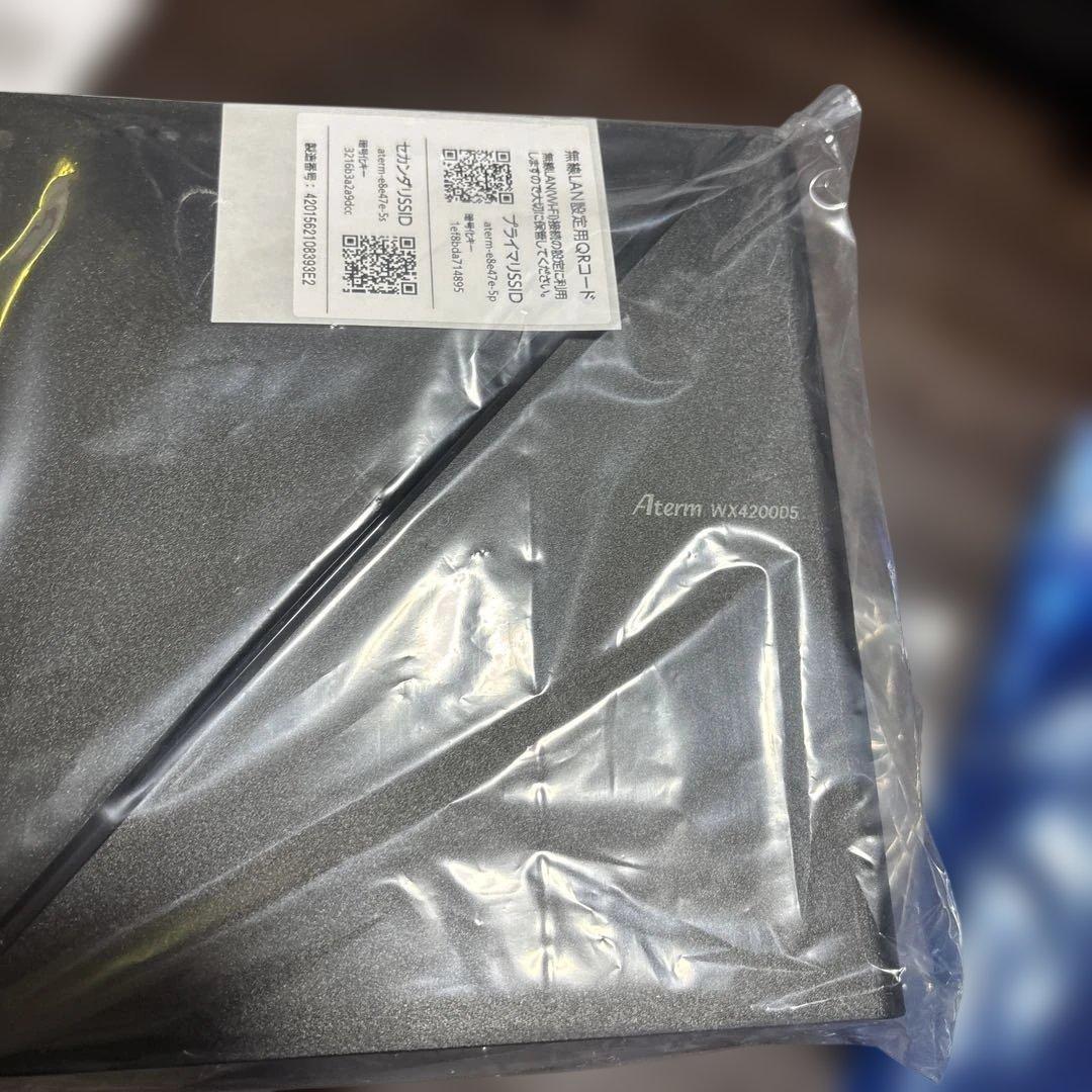 NEC Aterm PA-WX4200D5 Wi-Fi 6対応 高性能ルーター