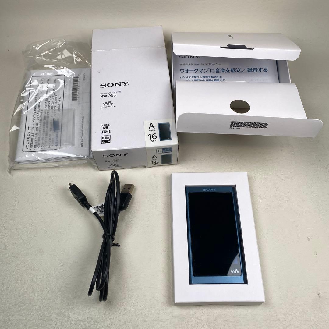 SONY NW-A55 ムーンリットブルー　美品