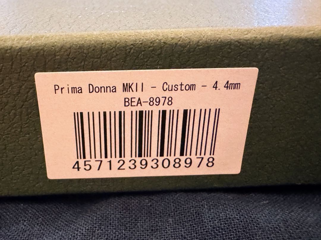 BeatAudio Prima Donnna Mk2/4芯 2pin-4.4mm