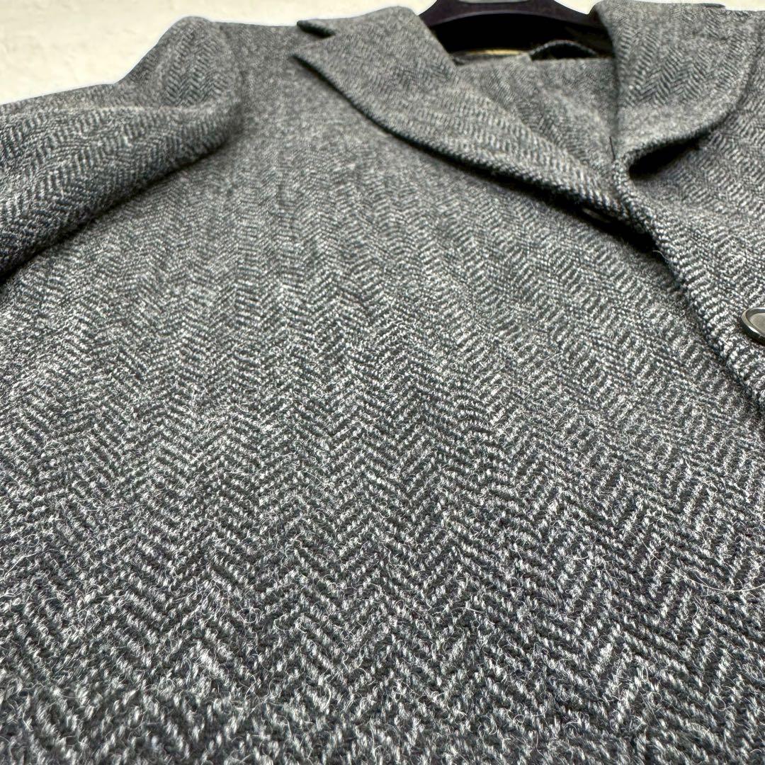 極美品✨トゥモローランドピルグリム ヘリンボーン テーラード ツイード 44 S