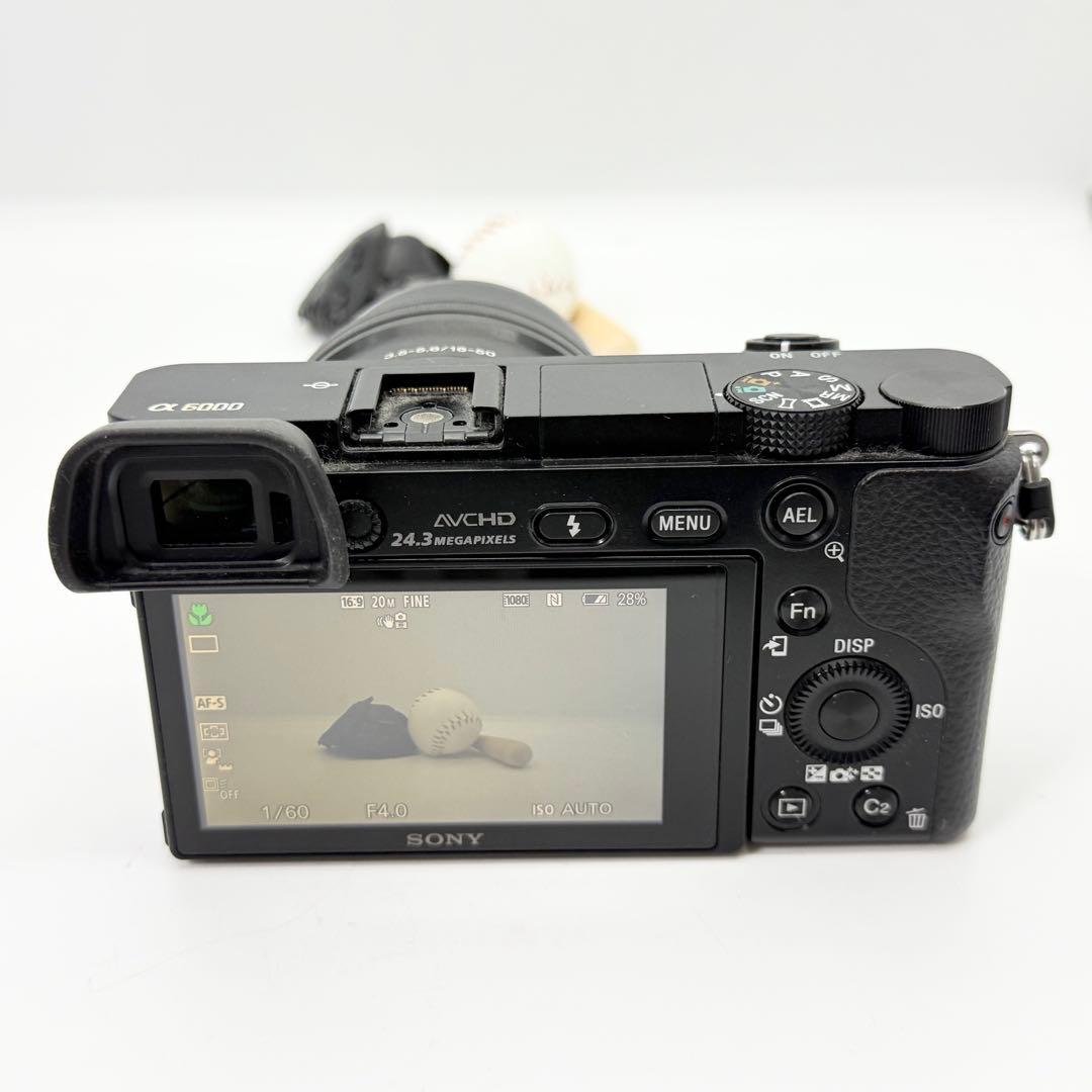 SONY α6000 ILCE-6000Y ダブルズームレンズキット ミラーレス