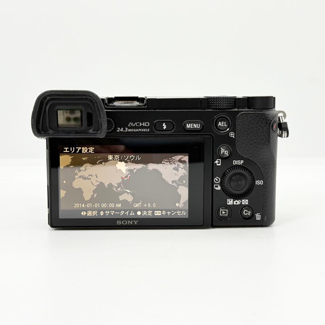 SONY α6000 ILCE-6000Y ダブルズームレンズキット ミラーレス