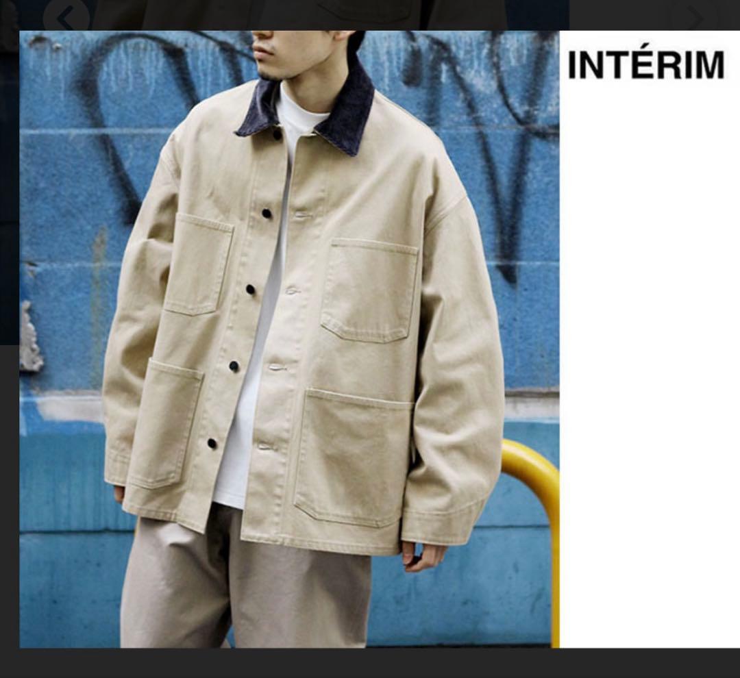 DKINTERIMハイパービックオックスフォード ミリタリーカバーオール