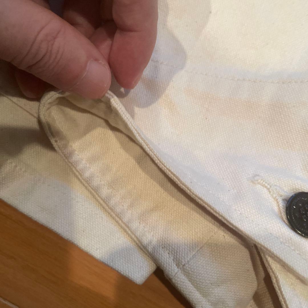 DKINTERIMハイパービックオックスフォード ミリタリーカバーオール