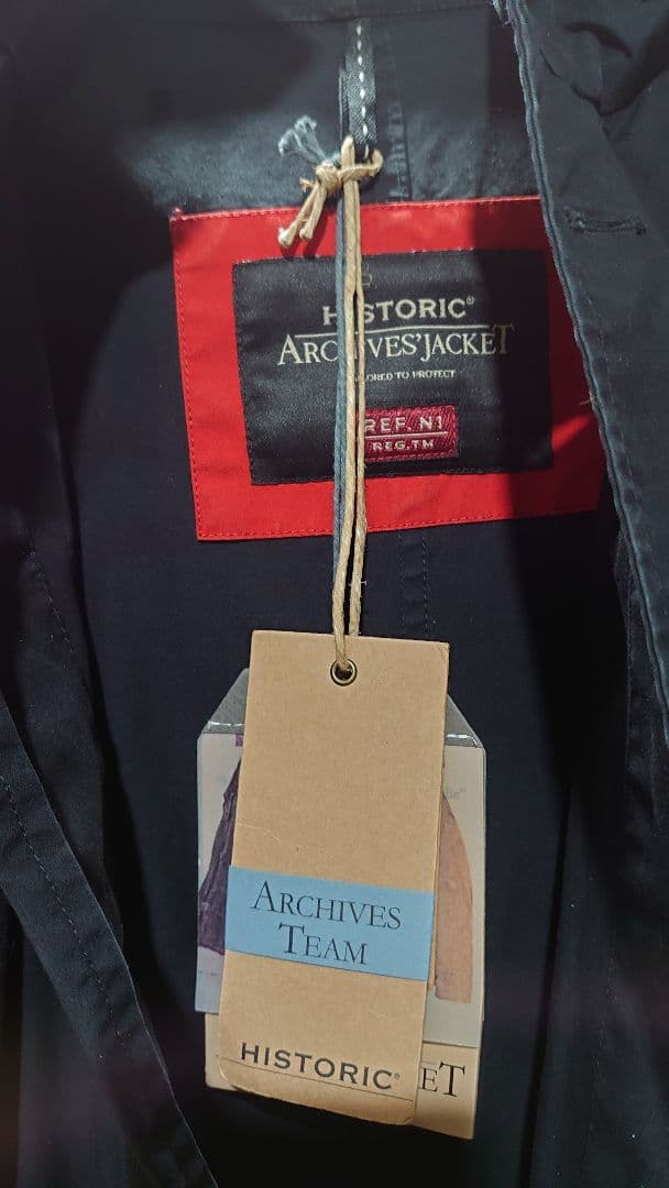 【新品】HISTORIC(ヒストリック)　ミリタリーパーカー