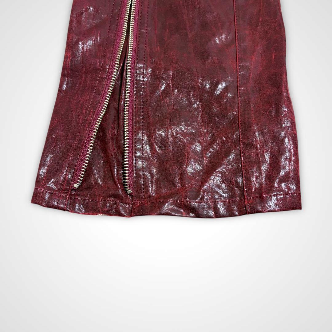 00s Y2K A.S.M 裾ジップ ギミック フレア カーゴパンツ 90s