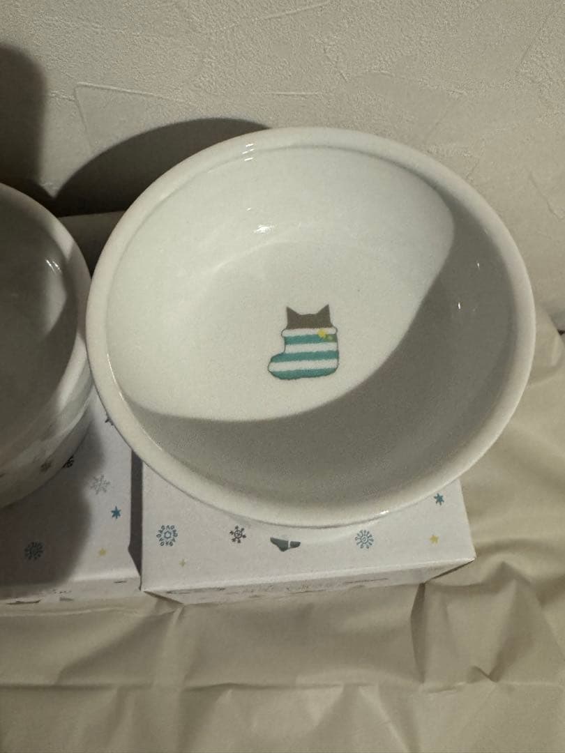 希少 猫壱 2021年冬限定 フードボールL・ウォーターボールセット