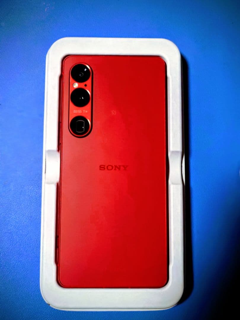 XPERIA 1 VI スカーレット ｜3年保証残あり｜純正スタンドケース付