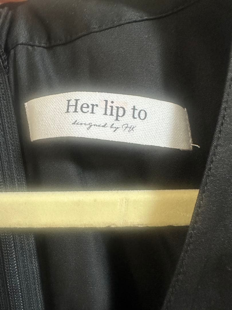 ワンピース herlipto Nottingham Lace Long Dress