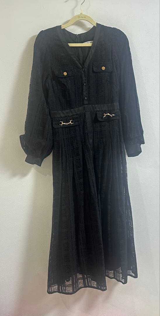 ワンピース herlipto Nottingham Lace Long Dress