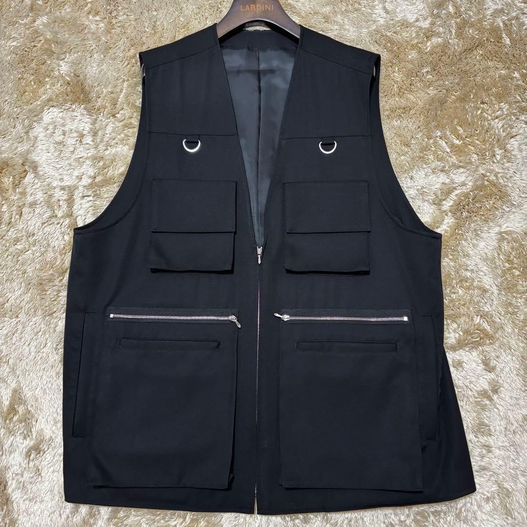 【極美品】stein OVERSIZE MULTI POCKET VEST S