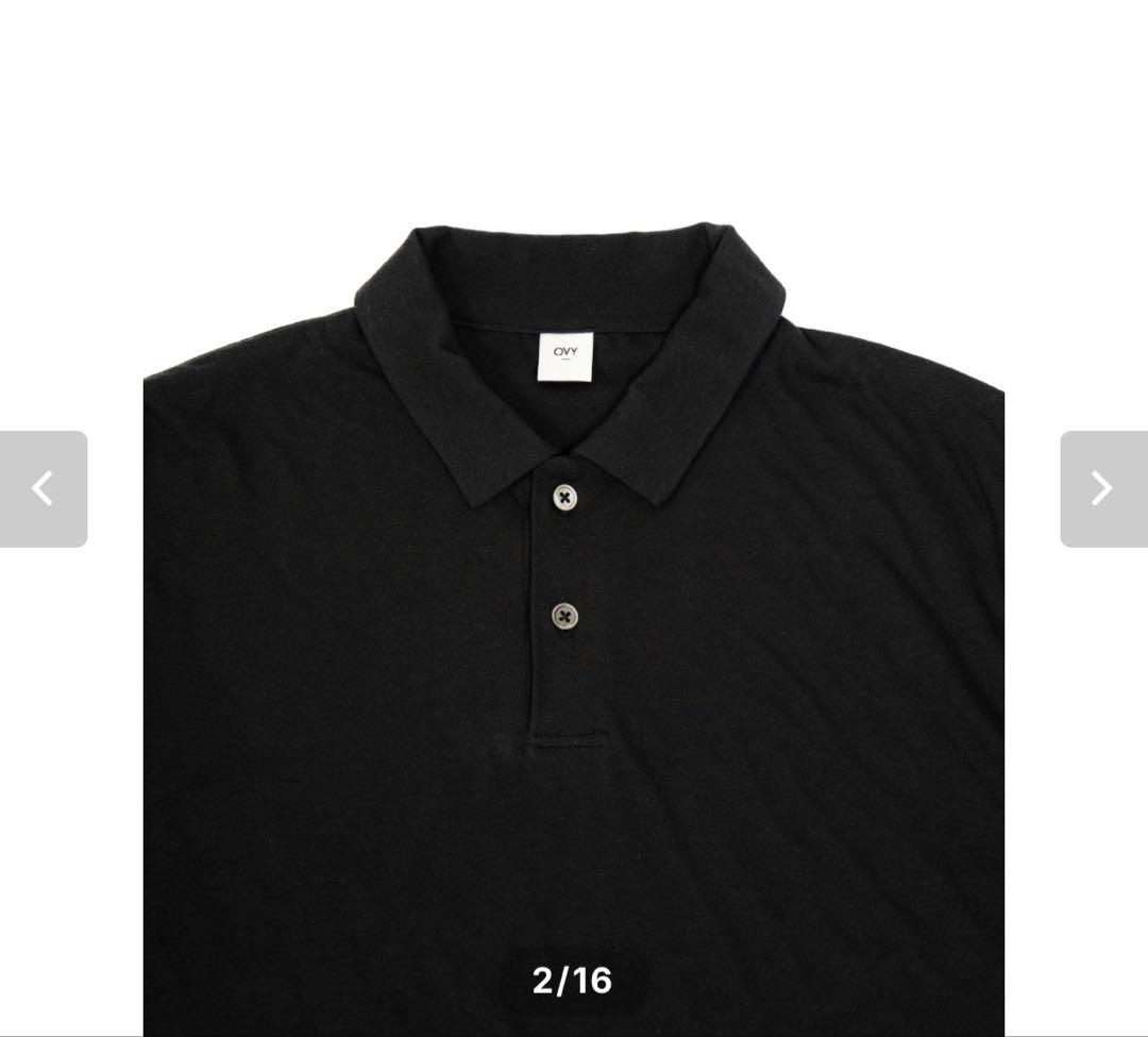 トップス OVY Two Layers Long Sleeve Polo M