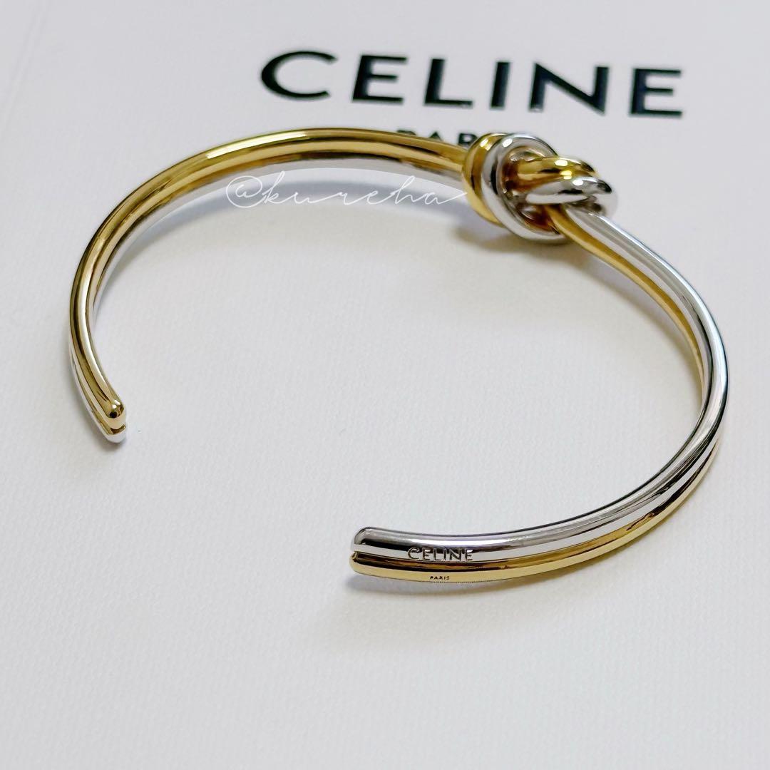 t*n様 【美品】CELINE セリーヌ Knot Double ノット ダブル