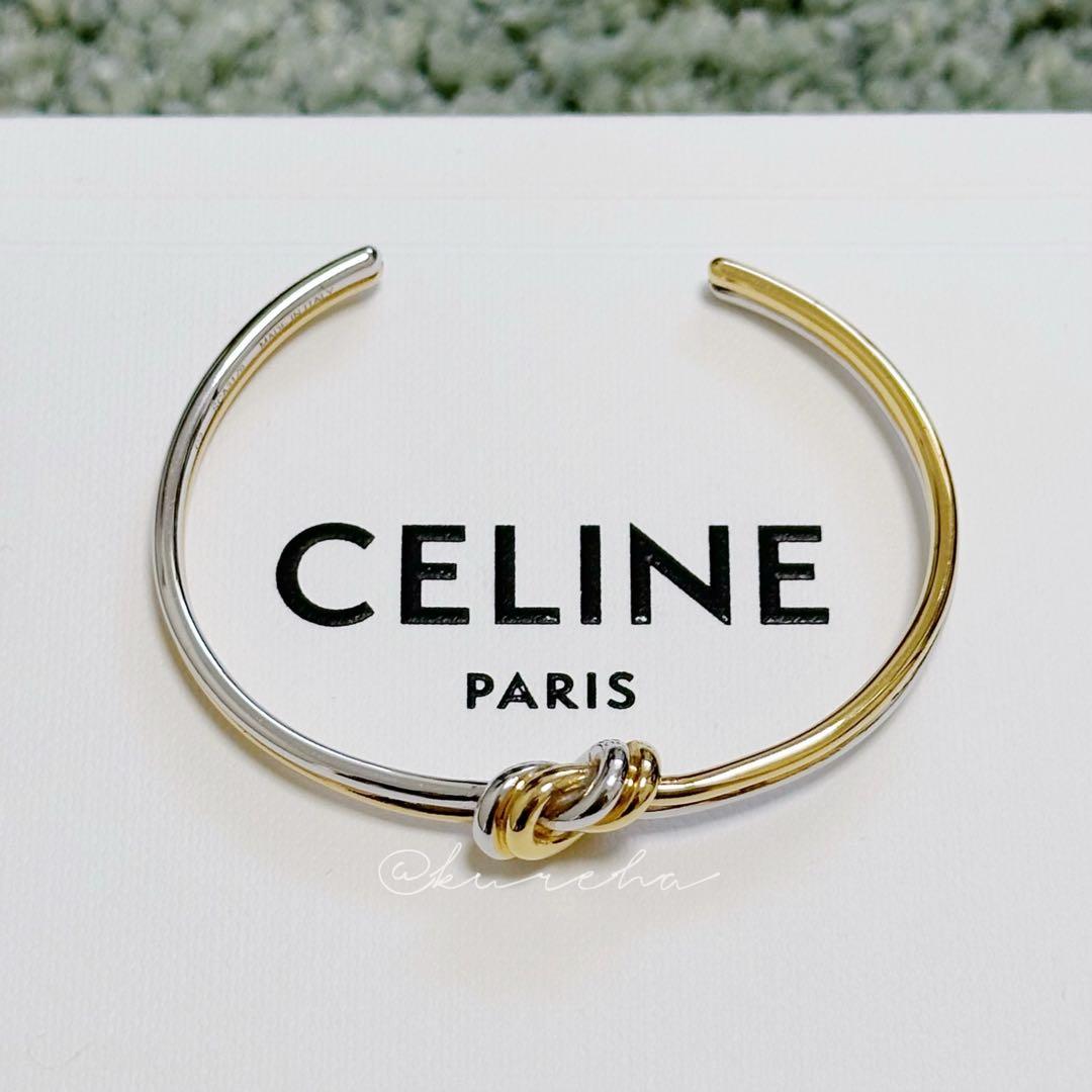 t*n様 【美品】CELINE セリーヌ Knot Double ノット ダブル