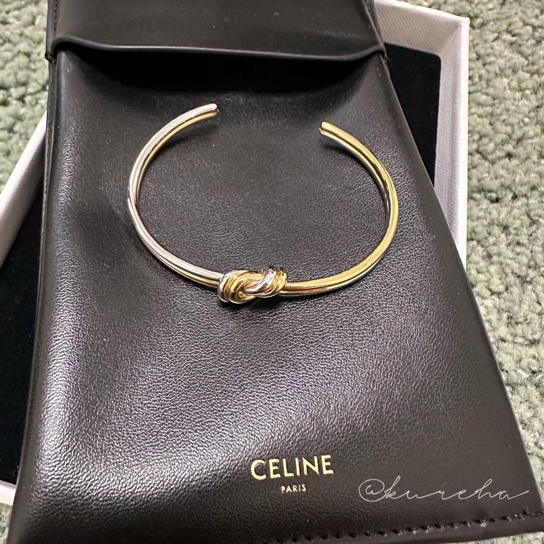 t*n様 【美品】CELINE セリーヌ Knot Double ノット ダブル