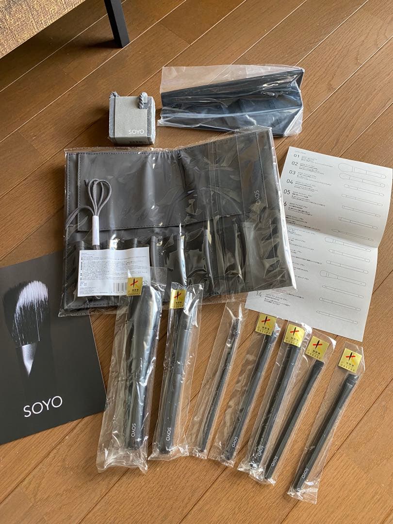 【いちごさん専用】SOYO メイクブラシセット 7本入り　新品