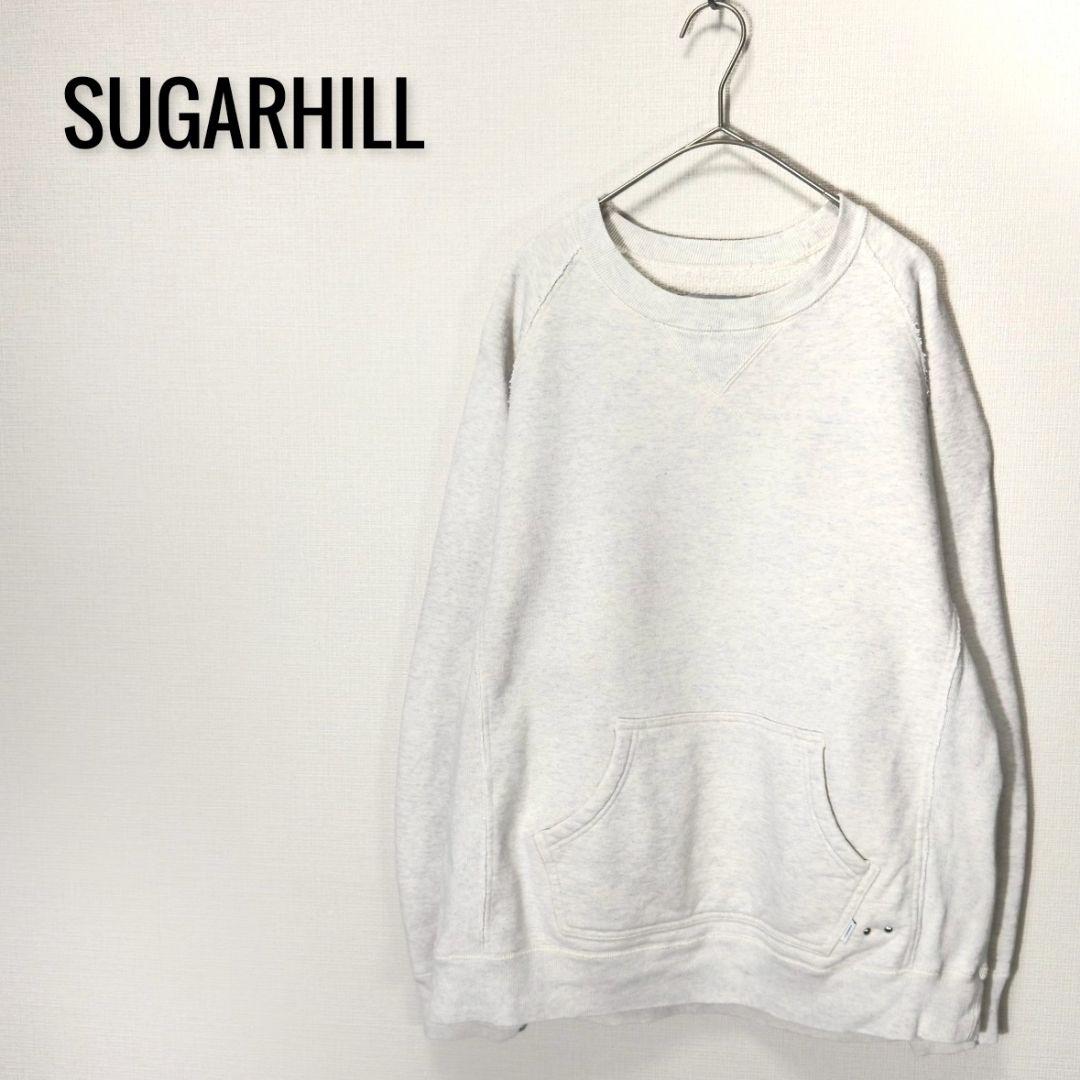 トップス SUGARHILL 21AW RAW EDGE SWEAT SHIRT