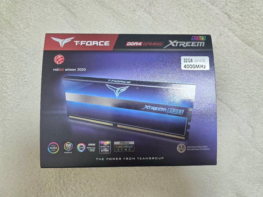 【DDR4】32GB 4000MHz TEAM XTREEM T-FORCE