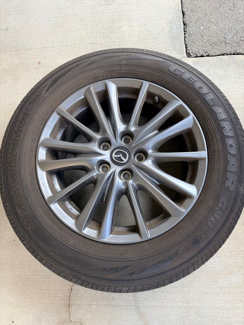 マツダ　純正　タイヤホイール　225/65R17