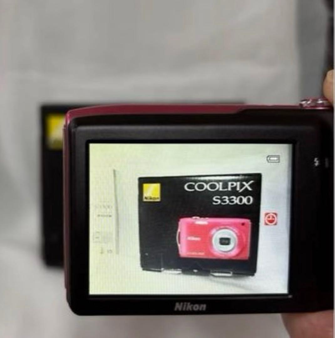 Nikon COOLPIX S3300 ピンク