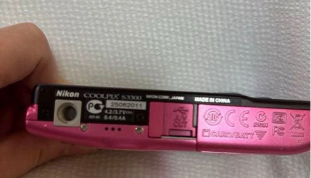 Nikon COOLPIX S3300 ピンク