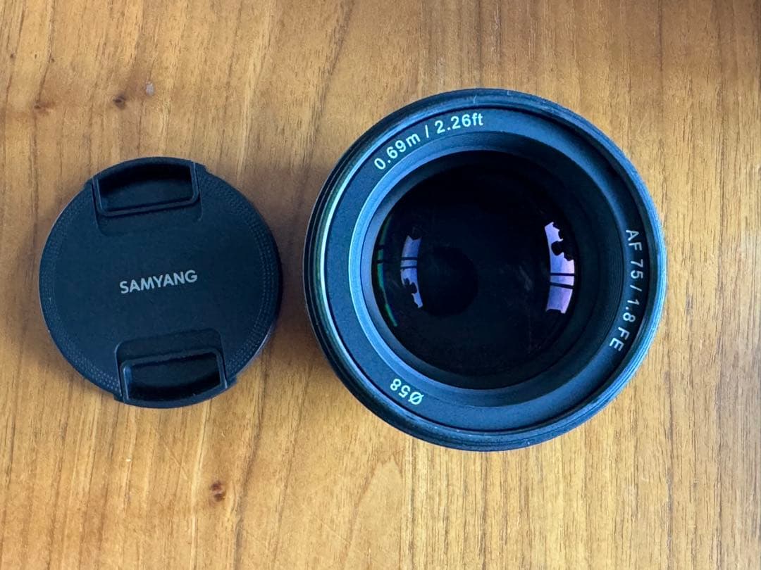 SAMYANG AF 75mm F1.8 FE ソニーEマウント用【保証期間内】