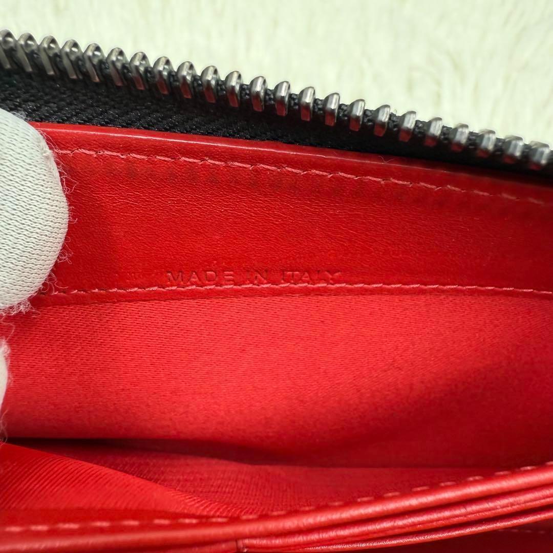 ✨美品✨ ルブタン 長財布 パネトーネ ラウンドジップ　ブラック　レザー