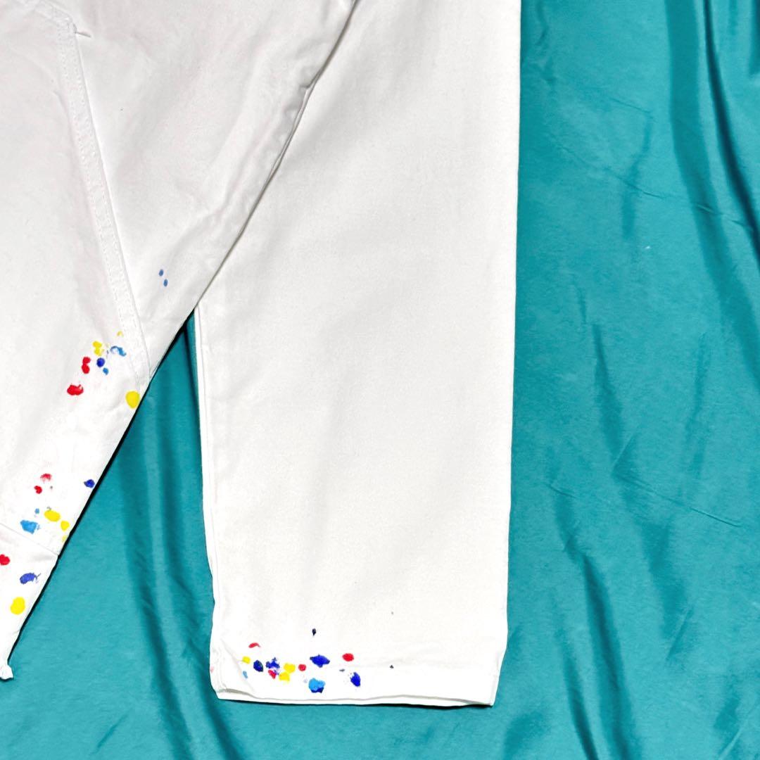 良好　ウィンダンシー×スタンレイ ペイントデニムジャケット 白 ＵＳＡ製 希少