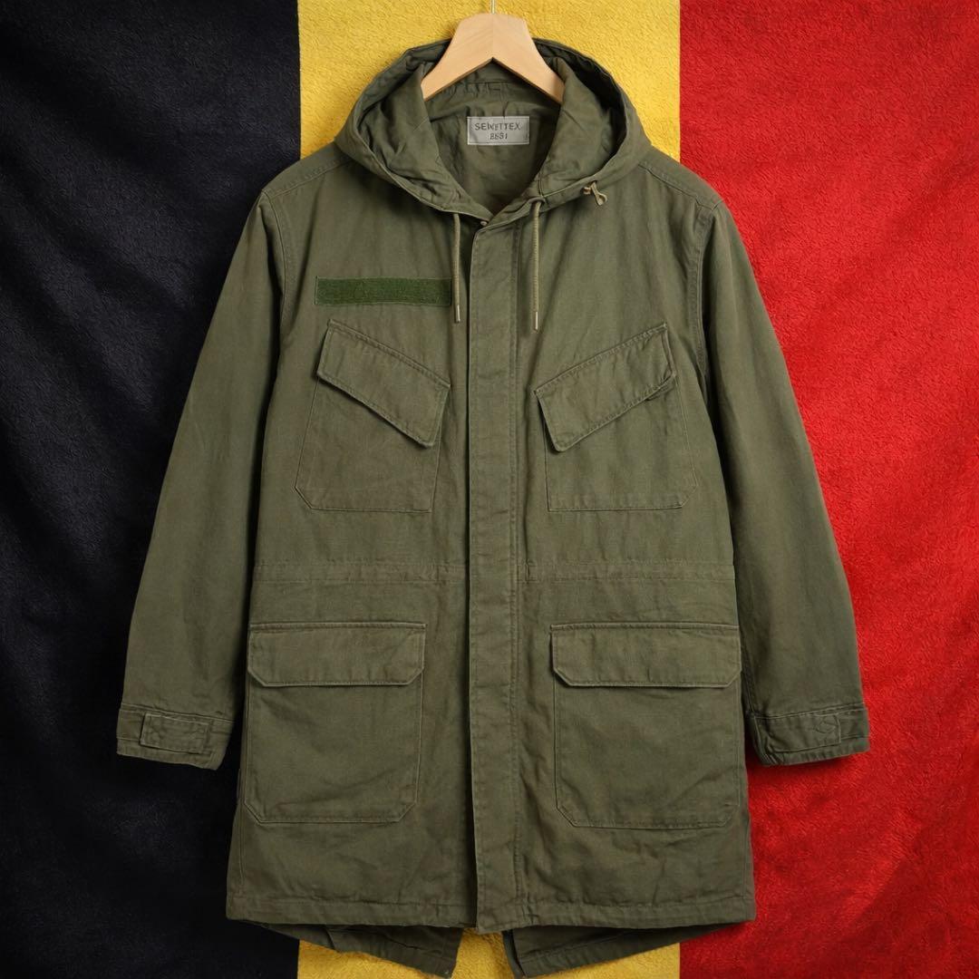 ベルギー軍 実物 1987 SEYNTEX モッズパーカー M-65 L相当