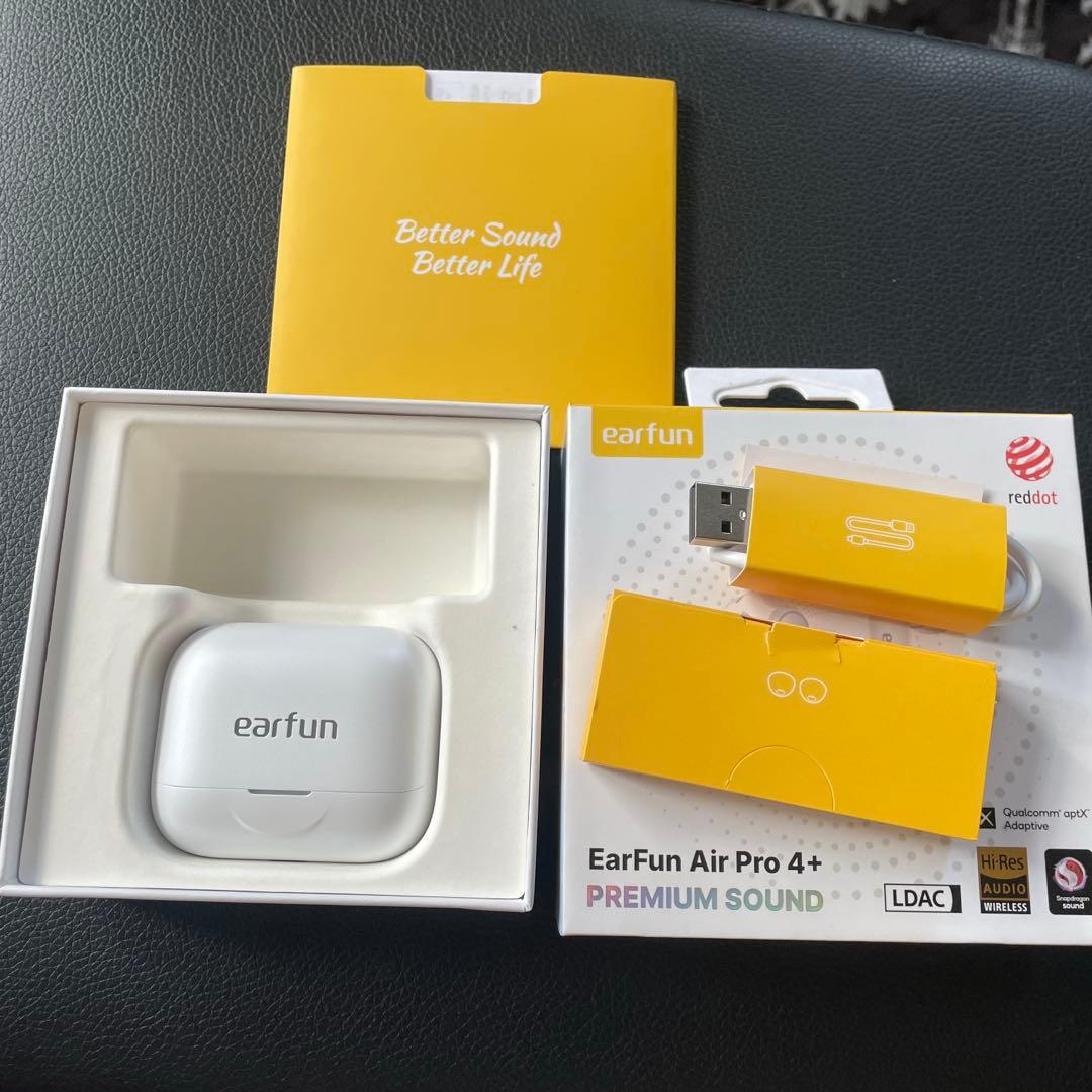 【試聴のみ美品】 EarFun Air Pro 4＋ お値下げコメントもお気軽に