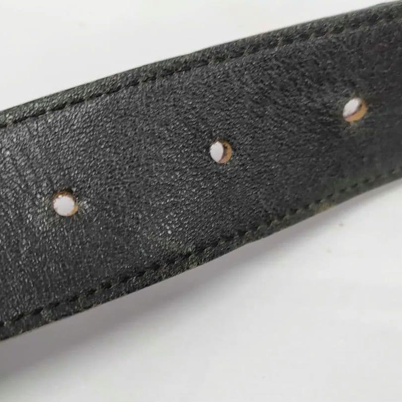 Christian Dior バーガンディ スエード 65cm 幅3cm d52