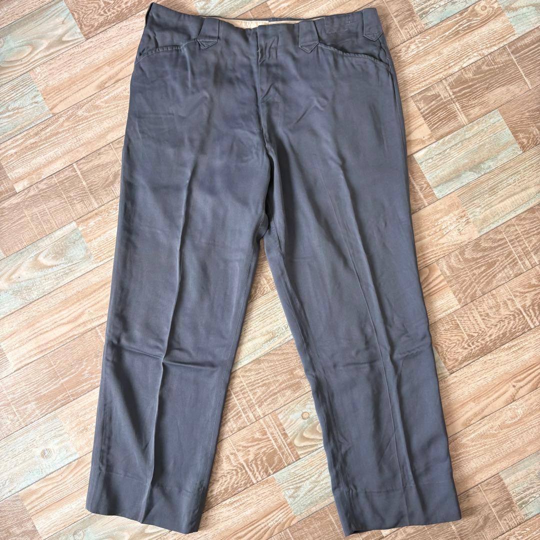 50s LEVIS リーバイス スラックス ウエスタン ショートホーン W36