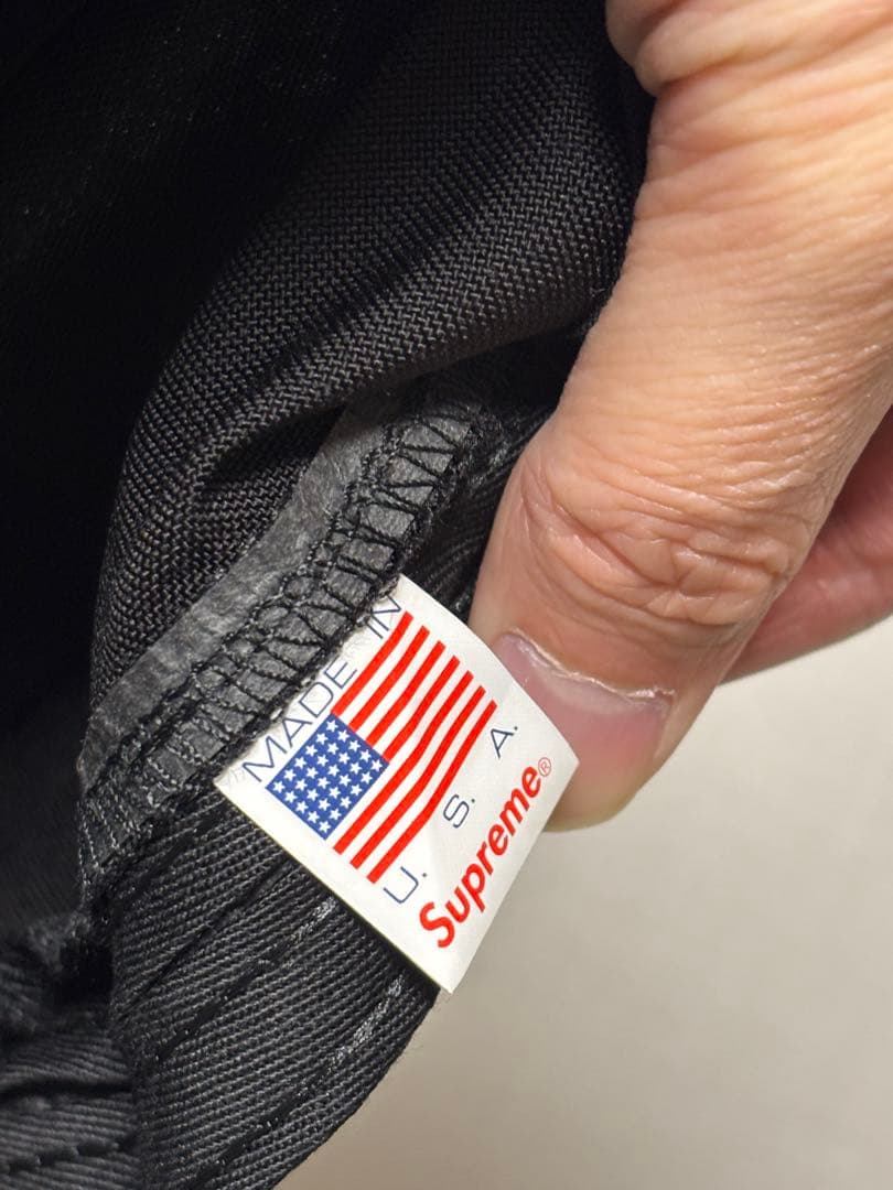 【極美品】Supreme Cordura Camp Cap Black