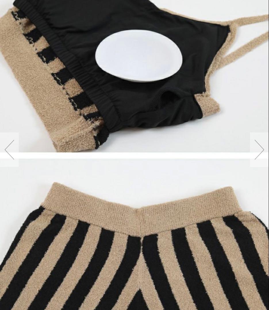 ☆長屋なぎささんコラボ　ストライプ　ニットビキニ☆ 新品未使用　 Sサイズ