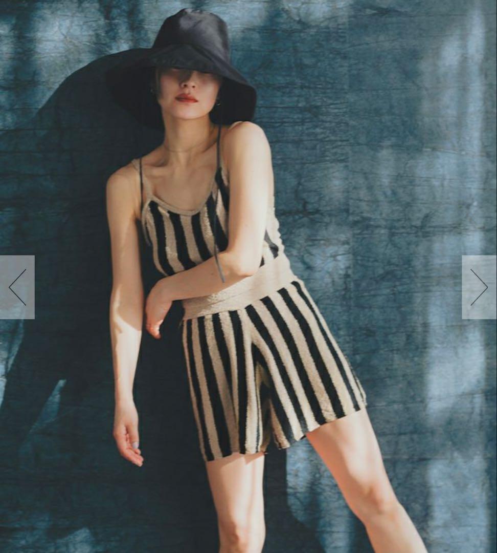 ☆長屋なぎささんコラボ　ストライプ　ニットビキニ☆ 新品未使用　 Sサイズ