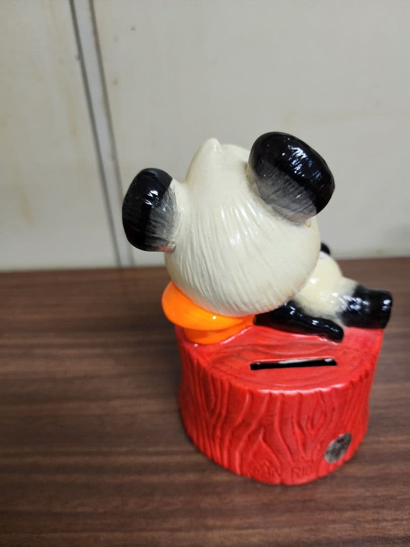 サンリオ　レトロパンダ　貯金箱　陶器製　ホールマーク
